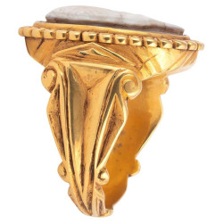 Hardstone Cameo of Seneca Late 18th Century