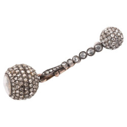 Antique Pavé Set Rose-Cut...