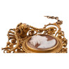 19th Century Shell Cameo Necklace