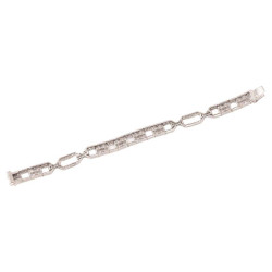 Art Déco Platinum and Diamond Bracelet 1930's