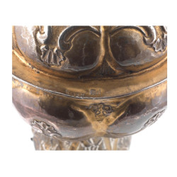 A Russian Silver & Copper Cup And Cover 18th Century