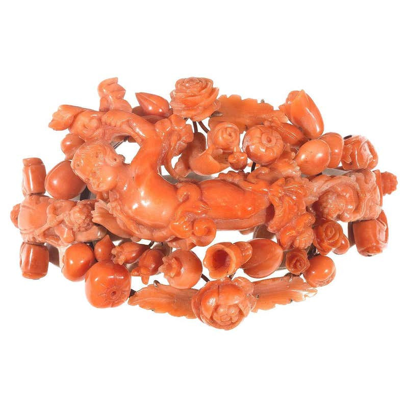 Sciacca Coral Bracelet Italy Trapani 19th Century