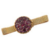 Victorian gold Amethyst and Diamond Bracelet