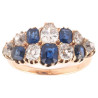 Antique Sapphire and Diamond Ring