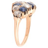 Antique Sapphire and Diamond Ring