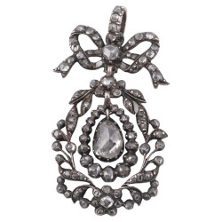 Antique Diamond Flemish...