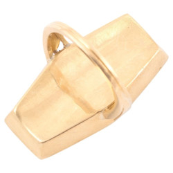 Micromosaics Birds And Black Beetle Hexagonal Ring