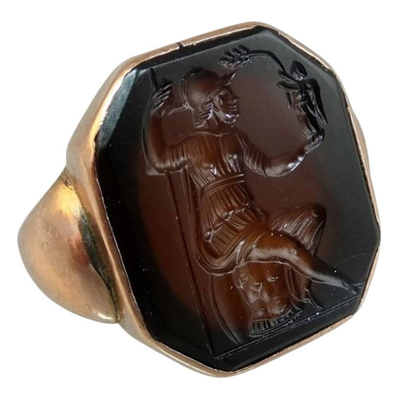 Seventeenth Century Athene Intaglio Ring