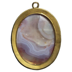 16th Century Agate Cameo Roman Charity Pendant