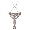 Art Nouveau Diamond Brooch/Pendant Circa 1900