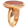Roman Carnelian Intaglio Depicting Arione Gold Ring Circa 2nd Century A.D
