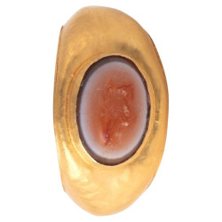 Hollow Roman Ring with...