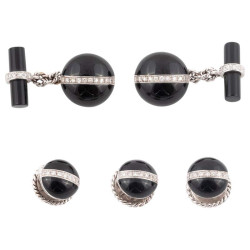 Art Déco Onyx and Diamond...