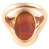 CORNELIAN INTAGLIO RING SIGNED LUIGI PICHLER, 1810’S CIRCA