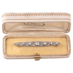 An Art Déco Diamond Set Bar...