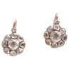 Late 19th Century Rose Cut Diamond Earrings