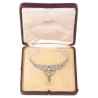 Belle Époque Platinum and Diamond Necklace circa 1910