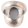 Late 19th Century Silver and Two Colour Vitreous Hercules Intaglio Ring