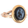 A Roman Ring With A Intaglio Nicolo Minerva 1st Century AD