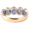 Mid-20th Century Five Stone Sapphire Ring