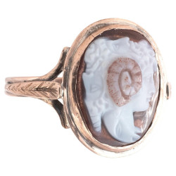 18TH CENTURY AGATE CAMEO OF A GRYLLOS