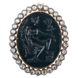 Gold Diamond Green Jasper...