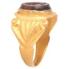 Roman Jasper Intaglio set in Ancient Gold Ring