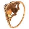 Late 18th Century Gold Four Compartment Poison Ring