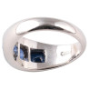 1.75ct Ceylon Sapphire Three Stone Ring
