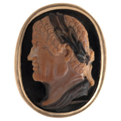 Large Hardstone Cameo of...