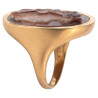 A Cameo on Agate depicting the profile of Omphale signed Filippo Rega 1761-1833