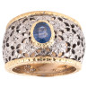 Vintage Mario Buccellati Sapphire And Diamond Ring