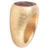Roman Magical Carnelian Intaglio Ring circa 2nd century A.D
