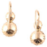 Early 20th Century Pair Of 3ct Old-Cut Diamond Earrings