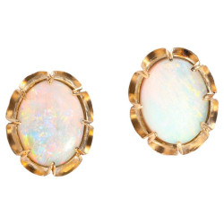 Antique Opal And 18kt...