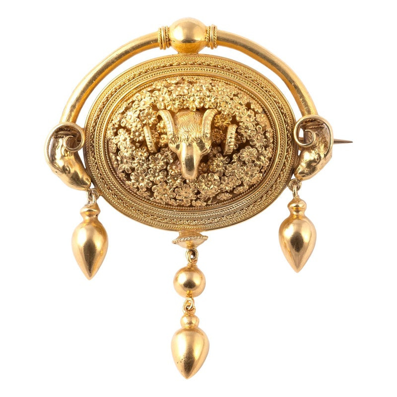 Archaeological-Revival Brooch, second half 19th Century