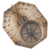 A Thomas Haye Brass Butterfield-Type Sundial French Early 18th century