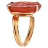 Italian 18kt Yellow Gold and Carnelian Signet Ring
