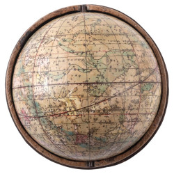 An English 3-Inch Pocket Celestial Globe James S. Cox 1830's