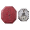 Early 18th Century Butterfield Style Silver Pocket Sundial By Chapotot