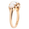 Antique Victorian 18ct Yellow Gold Opal Five Stone Ring UK Circa 1900