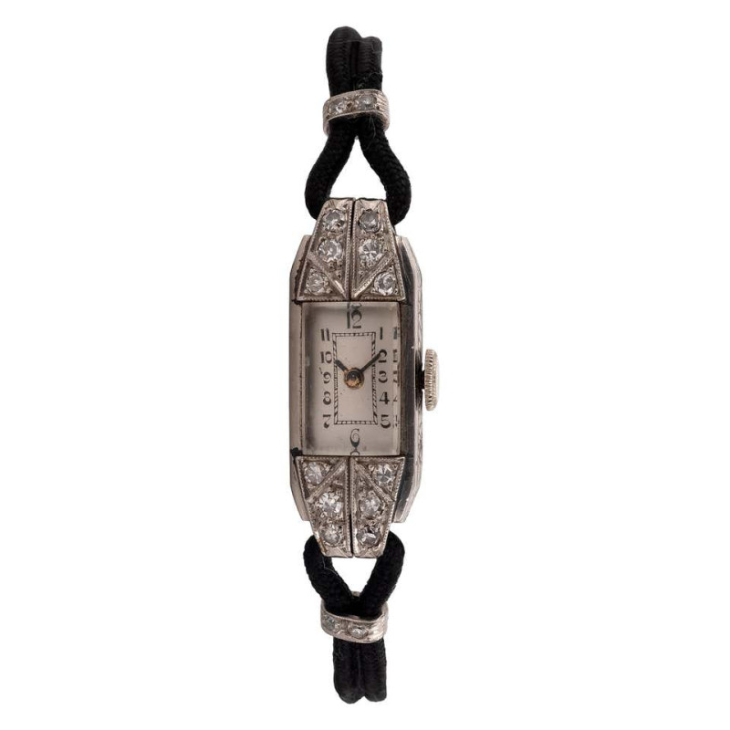 Art Déco Diamond Cocktail Watch