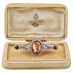 18kt Gold Silver Old...