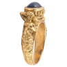 Neo Renaissance Gold And Sapphire Ring, Circa 1870's
