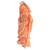Vintage Cerasuolo Coral Carving Shoulao Pendant
